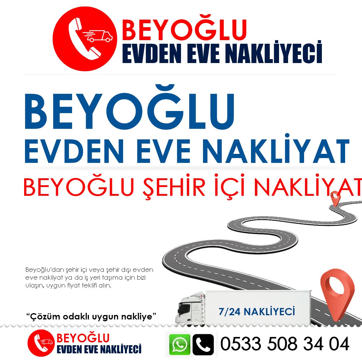 Beyoğlu Şehir İçi Nakliyat : Kapak Görseli